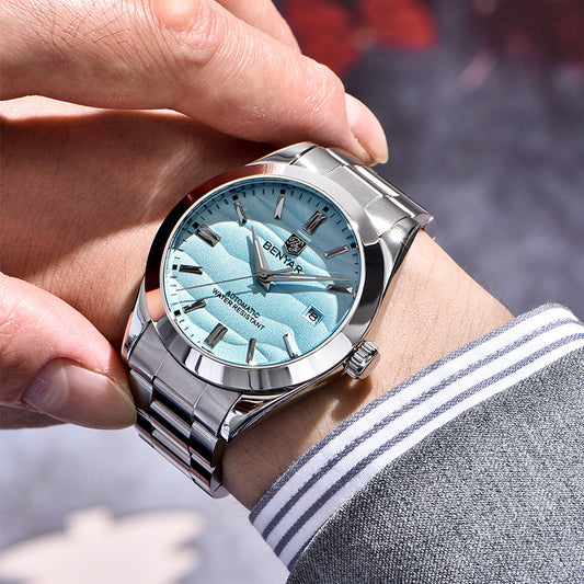 Eenvoudig mechanisch herenhorloge
