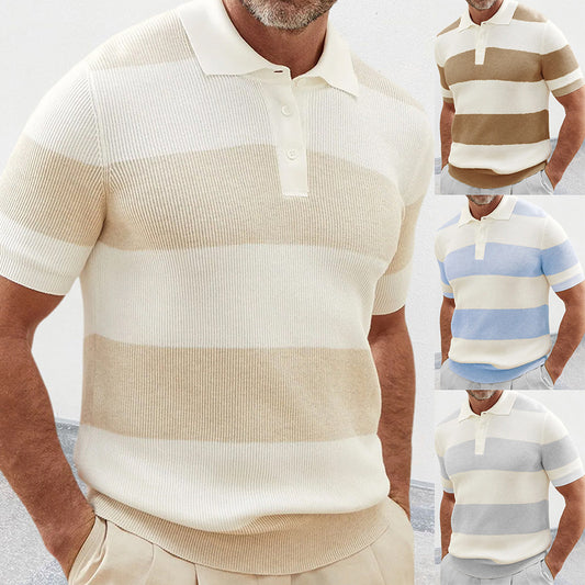 Mannenkleding zomermode korte mouw