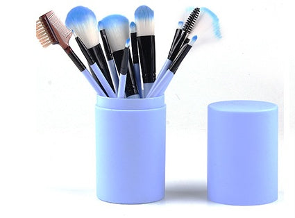 12 stuks make-upborstelset