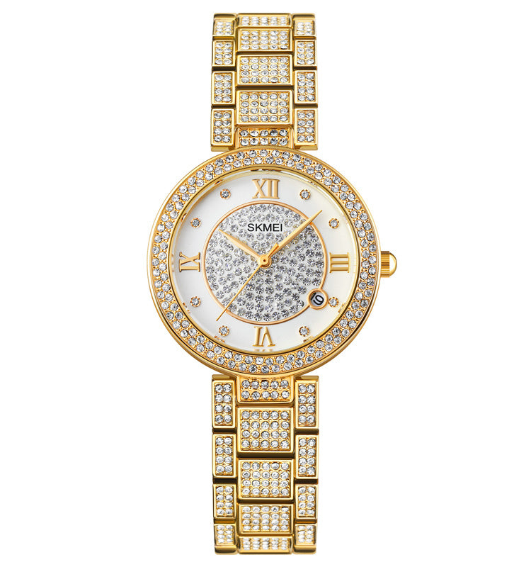 Verschillende glimmende dames horloges
