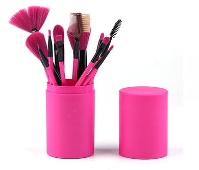 12 stuks make-upborstelset