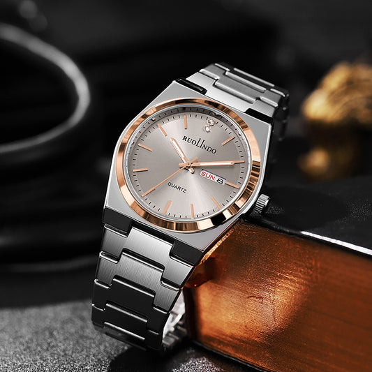 Roestvrij staal herenhorloge