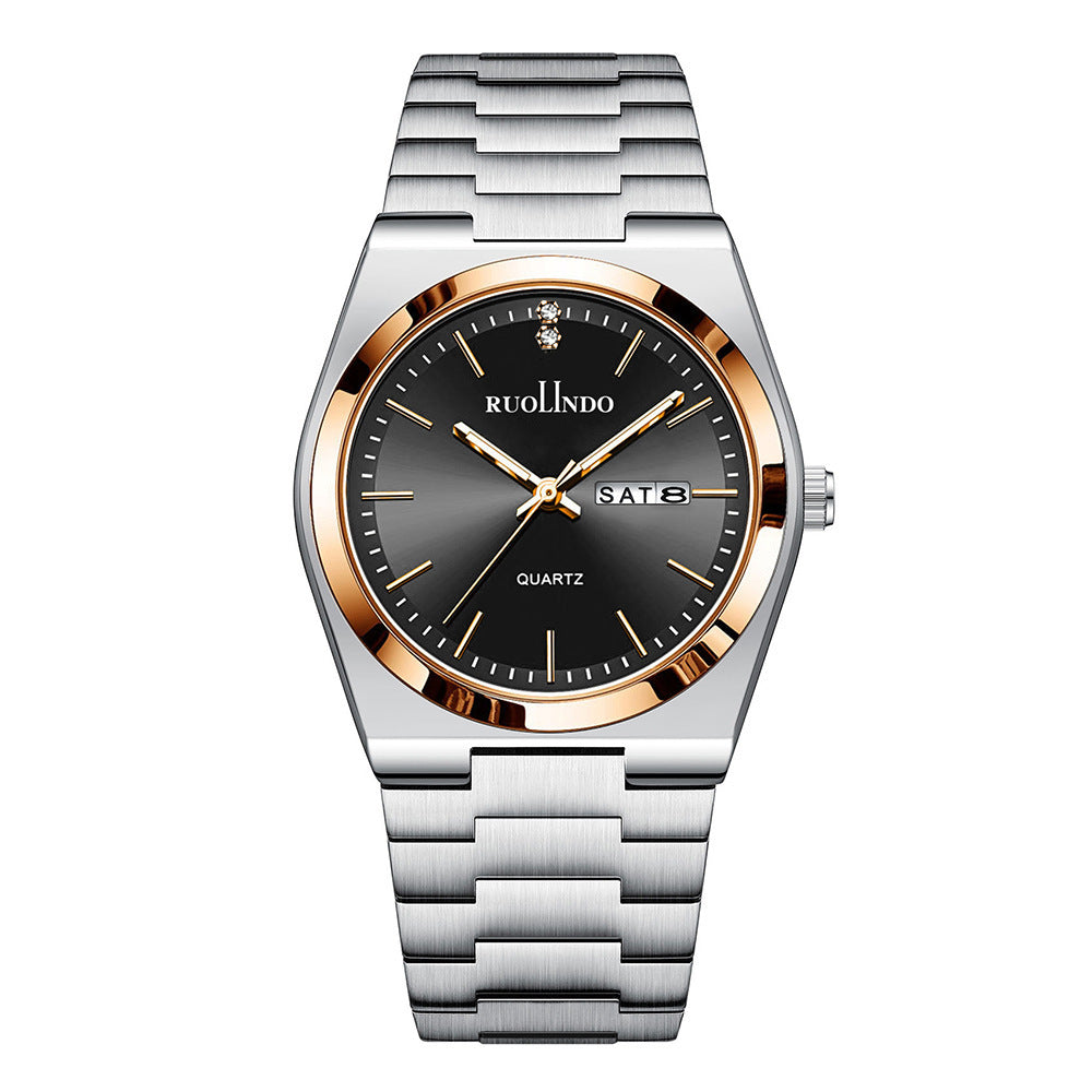 Roestvrij staal herenhorloge