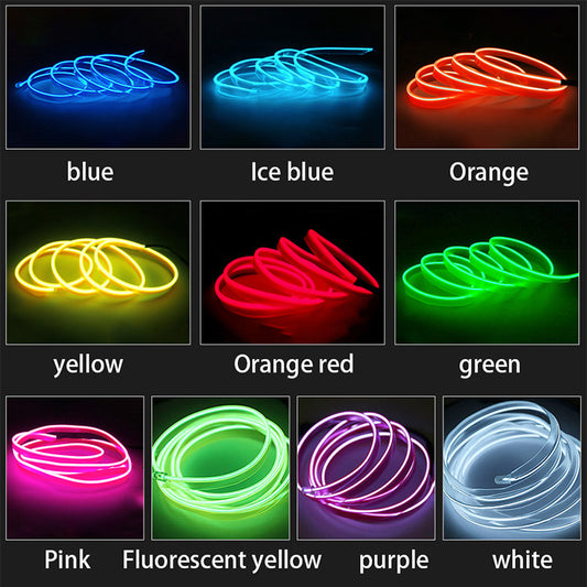 Auto ledstrip meerdere kleuren waterdicht 12V