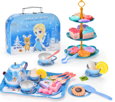Meisjes Spelen Huis Simulatie Dessert & Thee Speelgoed Set