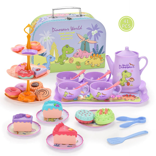 Meisjes Spelen Huis Simulatie Dessert & Thee Speelgoed Set