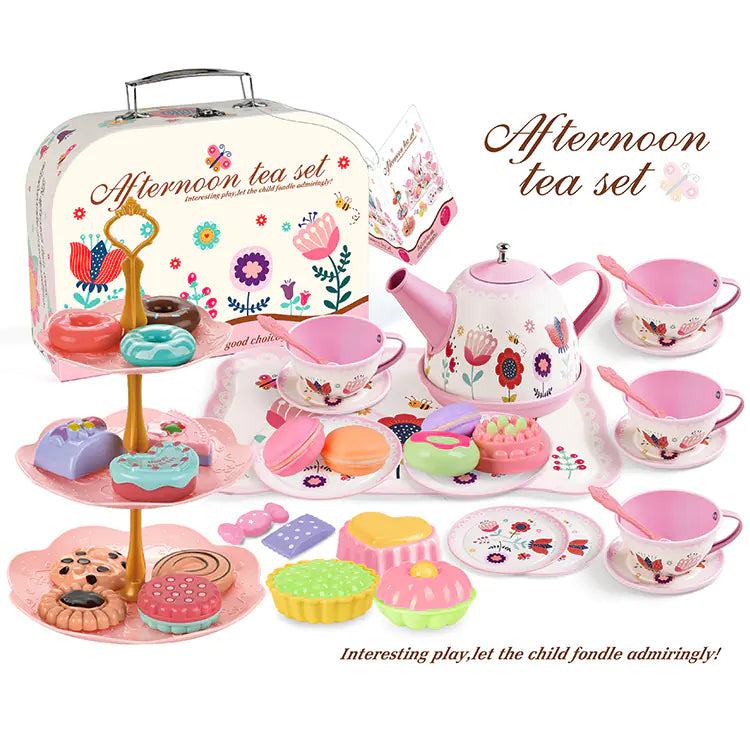 Meisjes Spelen Huis Simulatie Dessert & Thee Speelgoed Set