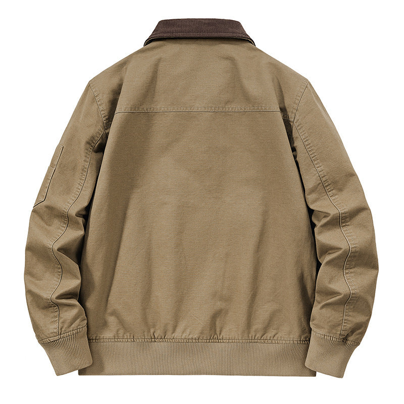 Jas katoenen flight jacket