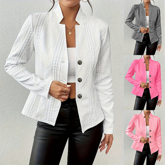 Damesblazer met knopen