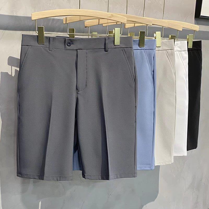 Losse casual shorts effen kleur