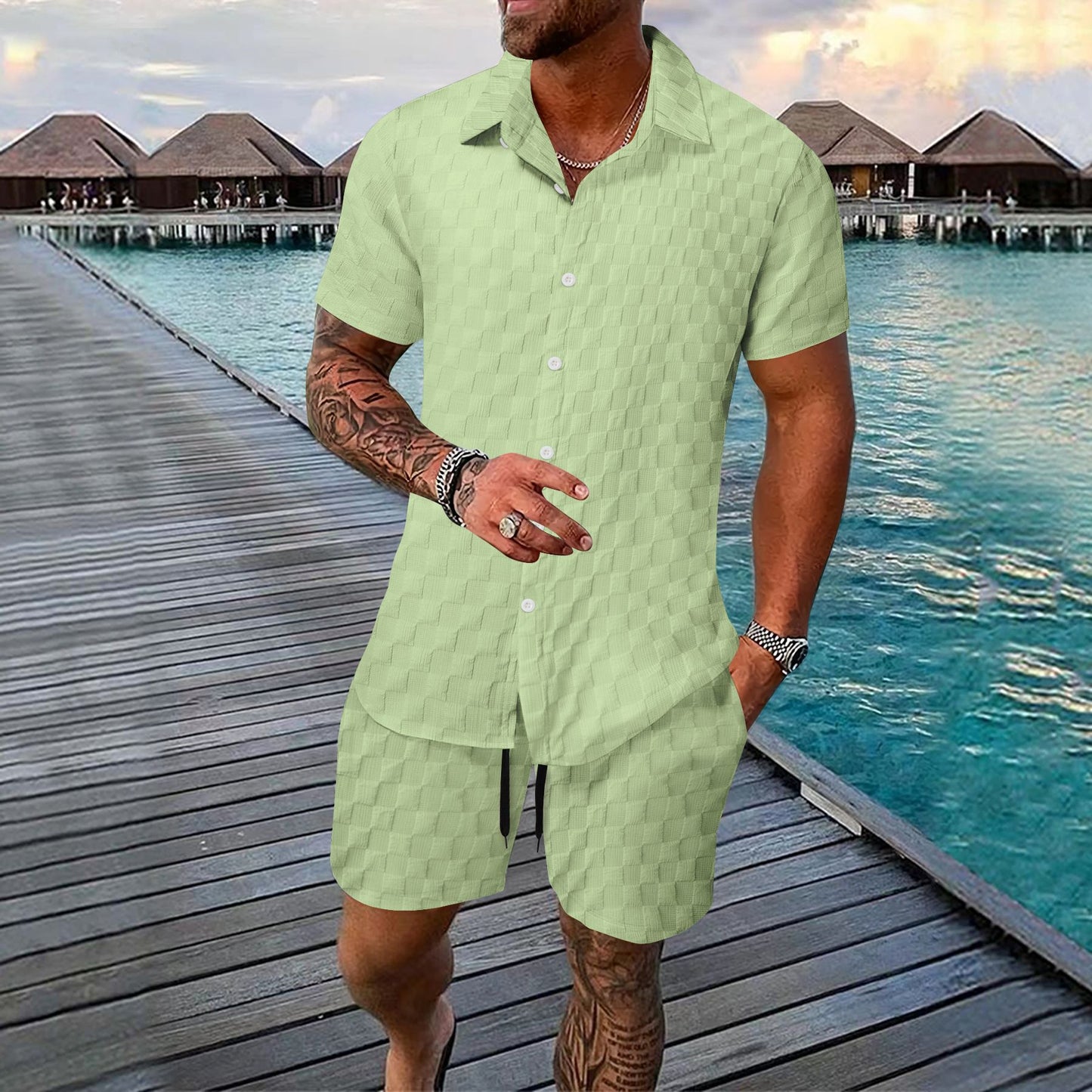 Casual set voor heren