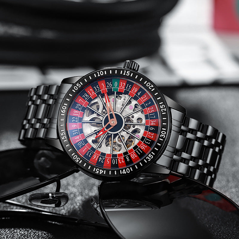 Waterdicht automatisch casino heren horloge