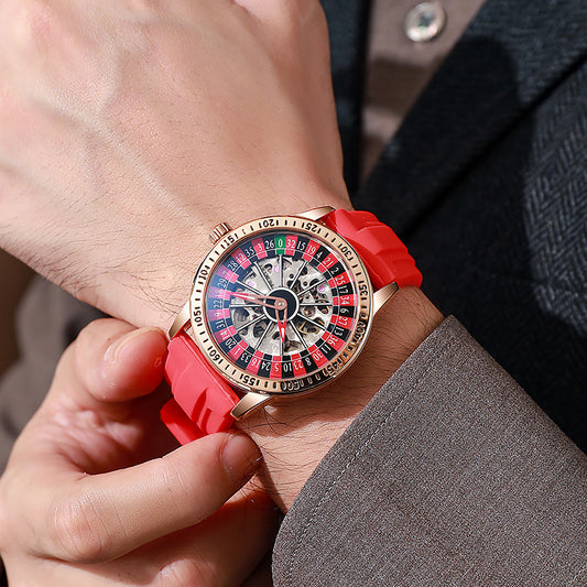 Waterdicht automatisch casino heren horloge