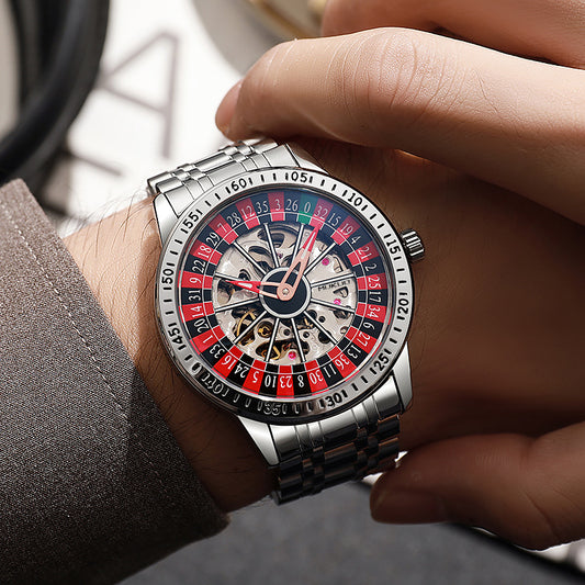 Waterdicht automatisch casino heren horloge