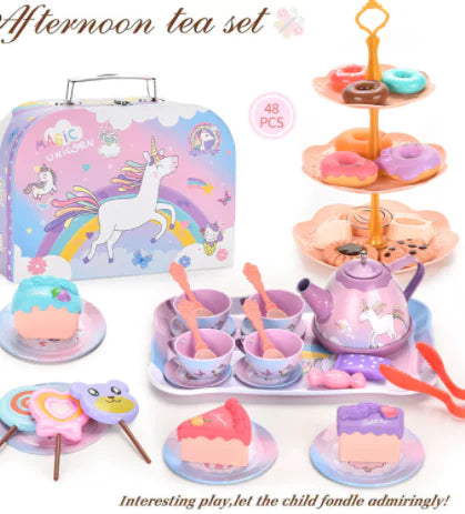 Meisjes Spelen Huis Simulatie Dessert & Thee Speelgoed Set