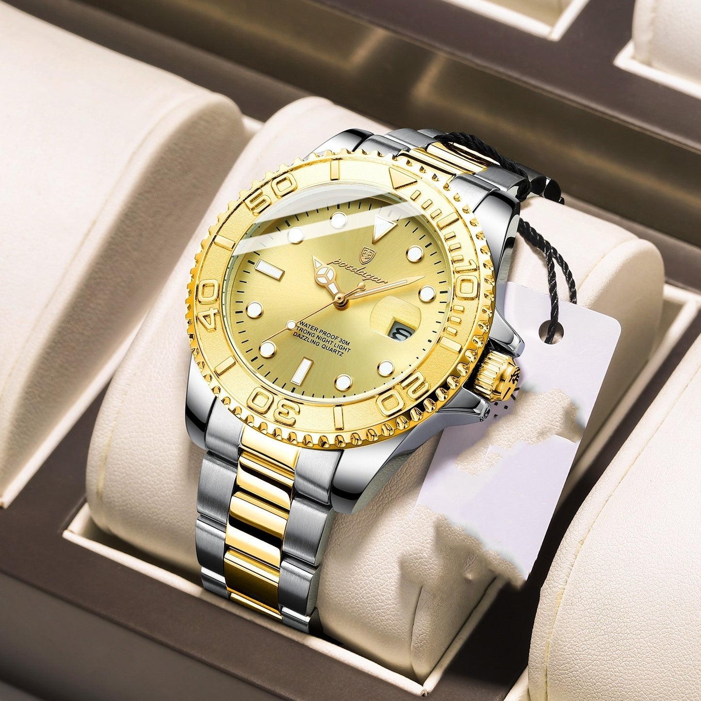 Waterdicht  herenhorloge quartz