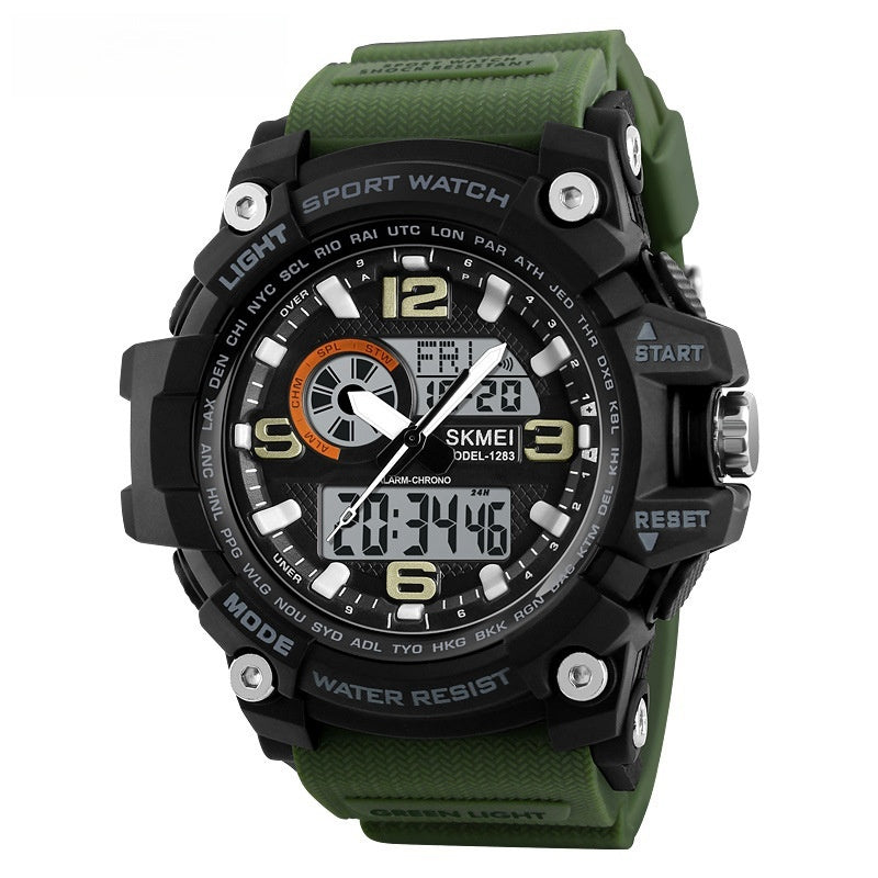 Sport waterdicht elektronisch horloge multifunctionele mannen