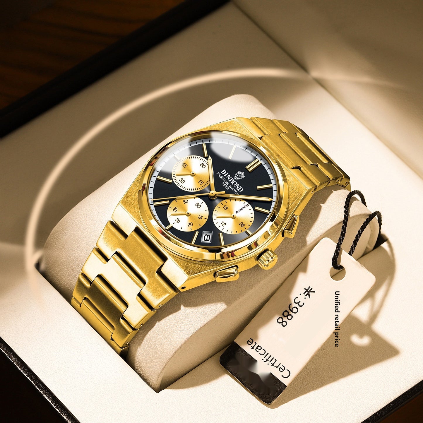 Elegant chronograaf horloge