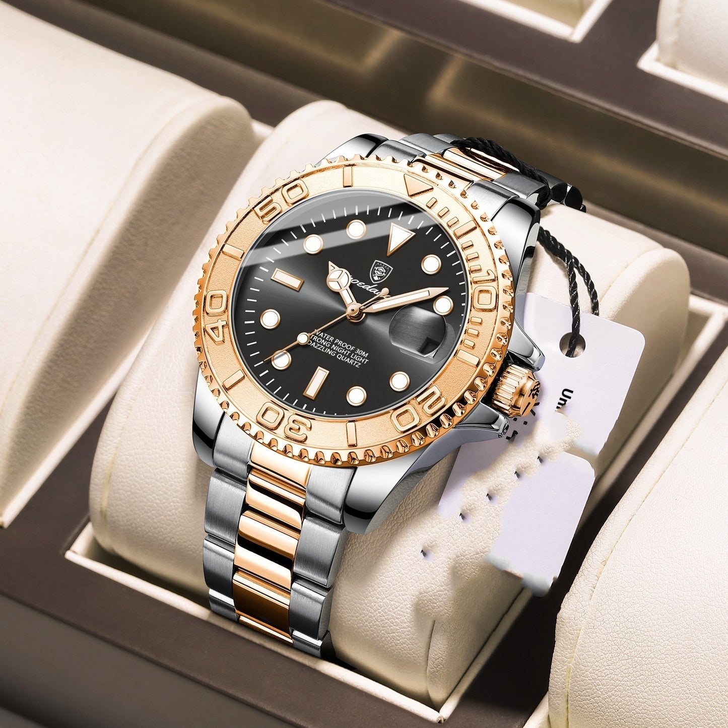 Waterdicht  herenhorloge quartz