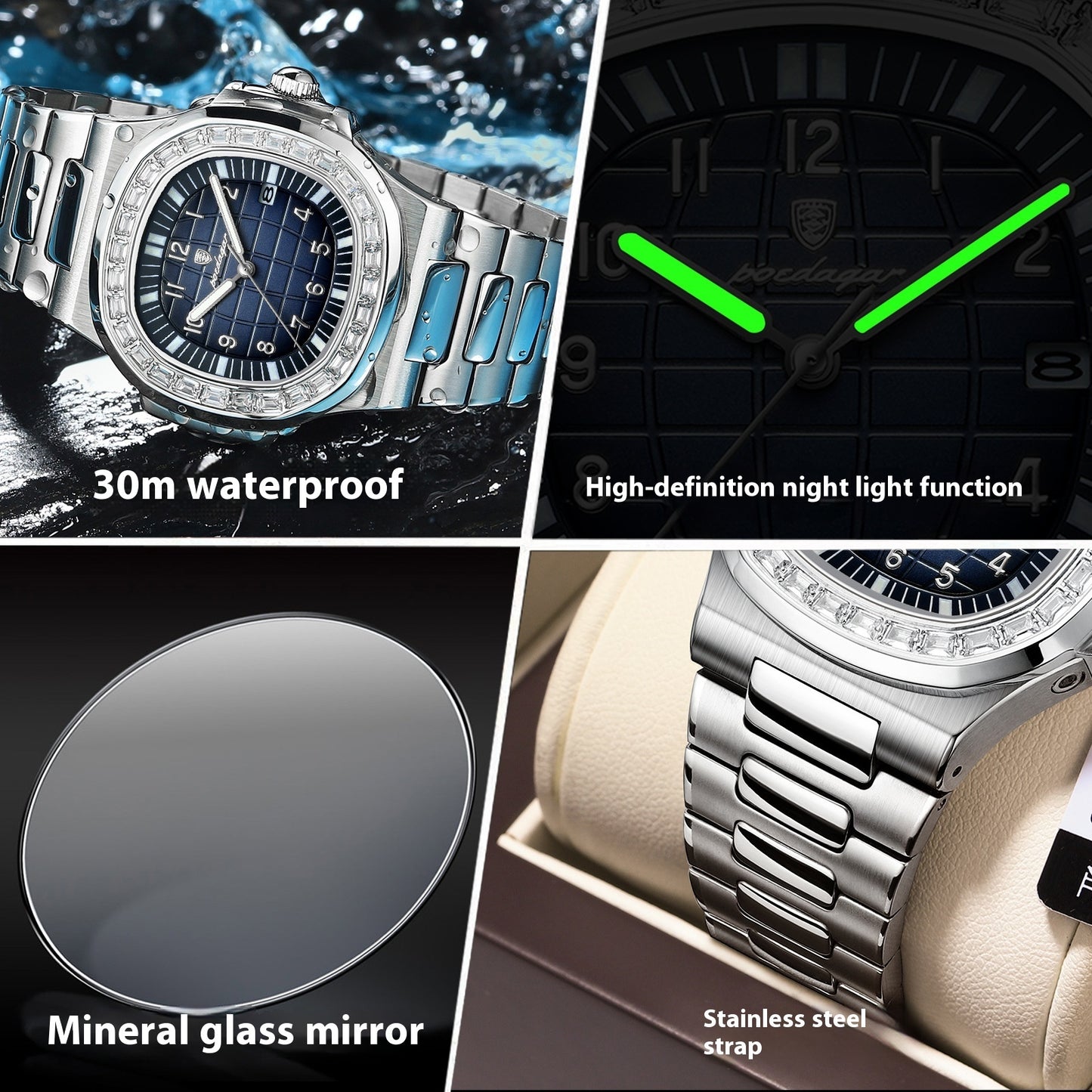 Herenhorloge Luxe waterdicht