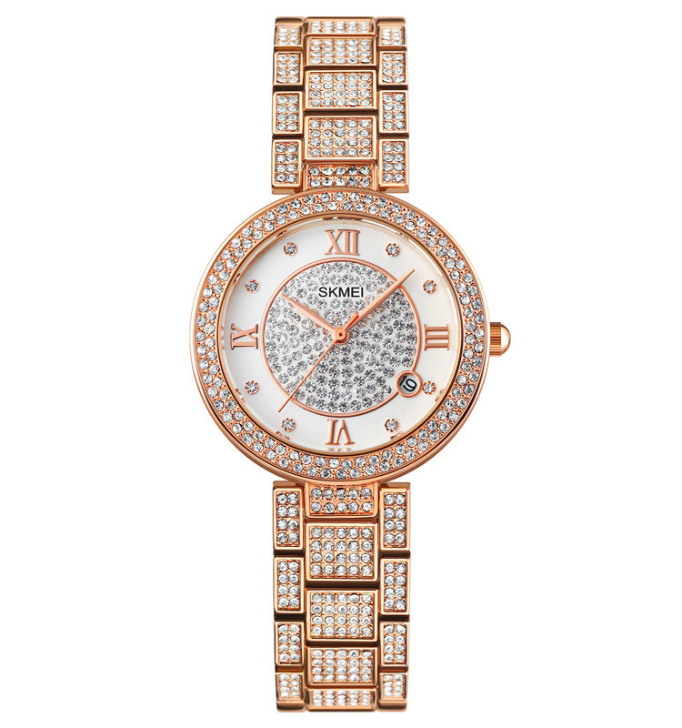 Verschillende glimmende dames horloges
