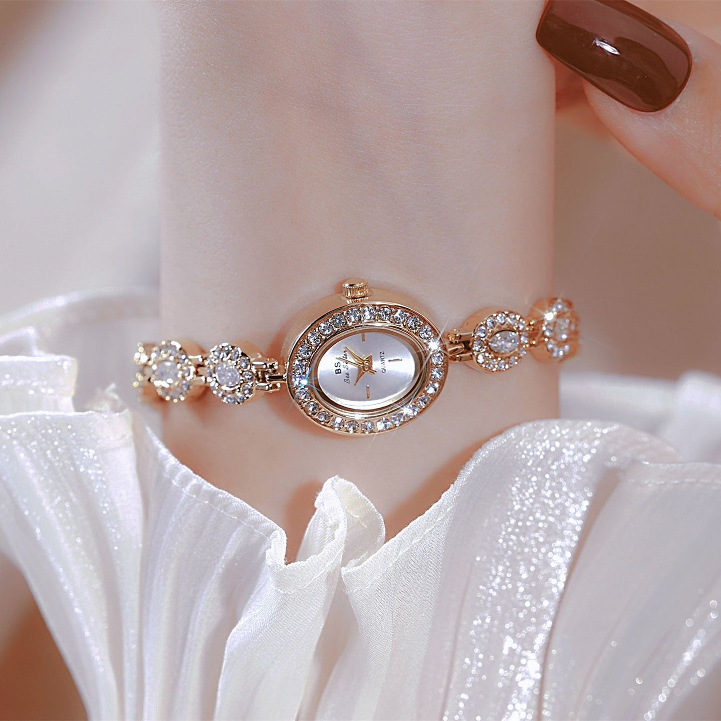 Fashion ovaal luxe horloge