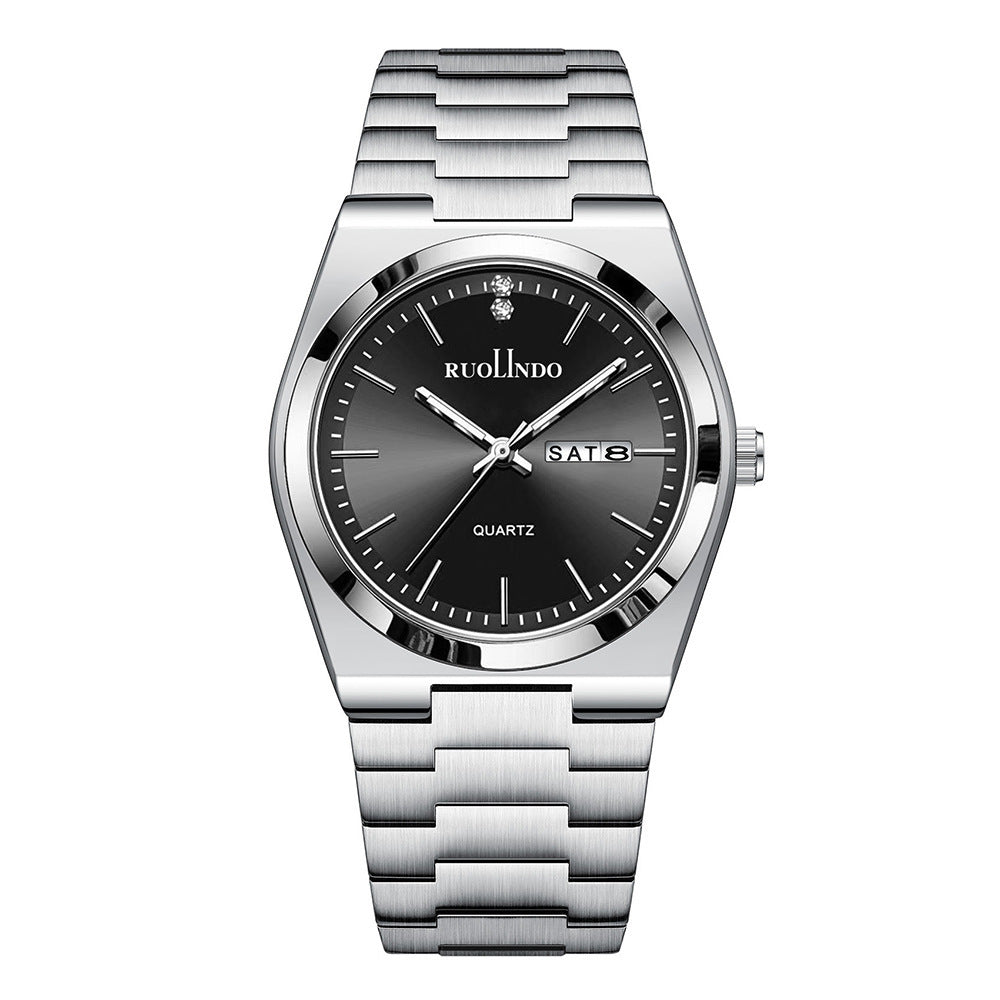 Roestvrij staal herenhorloge