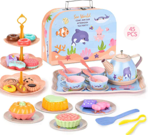 Meisjes Spelen Huis Simulatie Dessert & Thee Speelgoed Set
